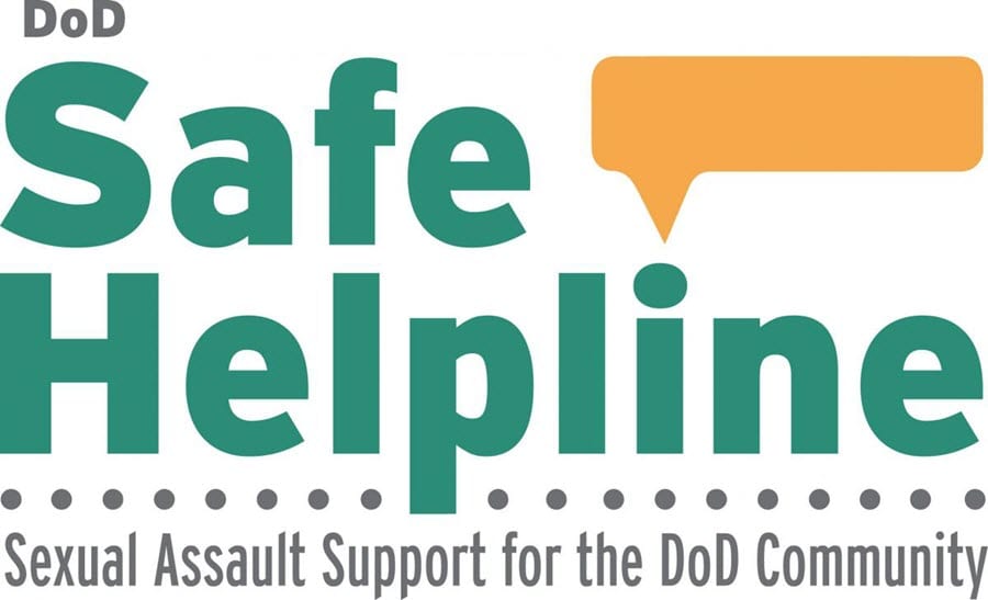 TheHopeLine's Partner Resource Safe Helpline is a sexual assault hotline for the DoD community