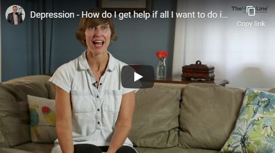 Depression – How do I get help if all I want to do is isolate myself?