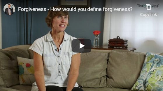Forgiveness – How would you define forgiveness?