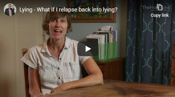 Lying – What if I relapse back into lying?