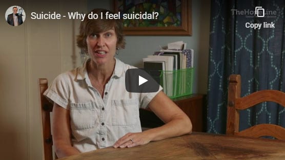 Suicide – Why do I feel suicidal?