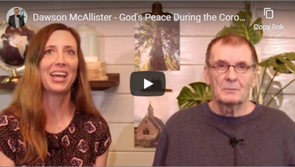 Dawson McAllister – God’s Peace During the Coronavirus Crisis