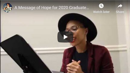 A Message of Hope for 2020 Graduates