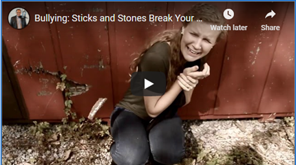 Bullying: Sticks and Stones Break Your Bones, but Words Hurt Forever