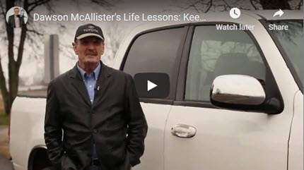 Dawson McAllister’s Life Lessons: Keep the Engine Going