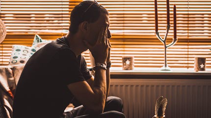 Man with suicidal thoughts